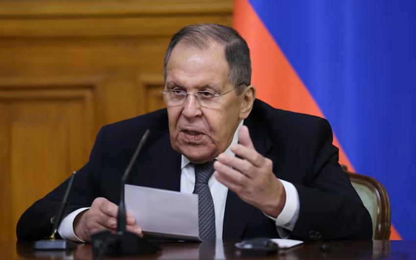 Ngoại trưởng Nga Sergei Lavrov. Ảnh: Reuters