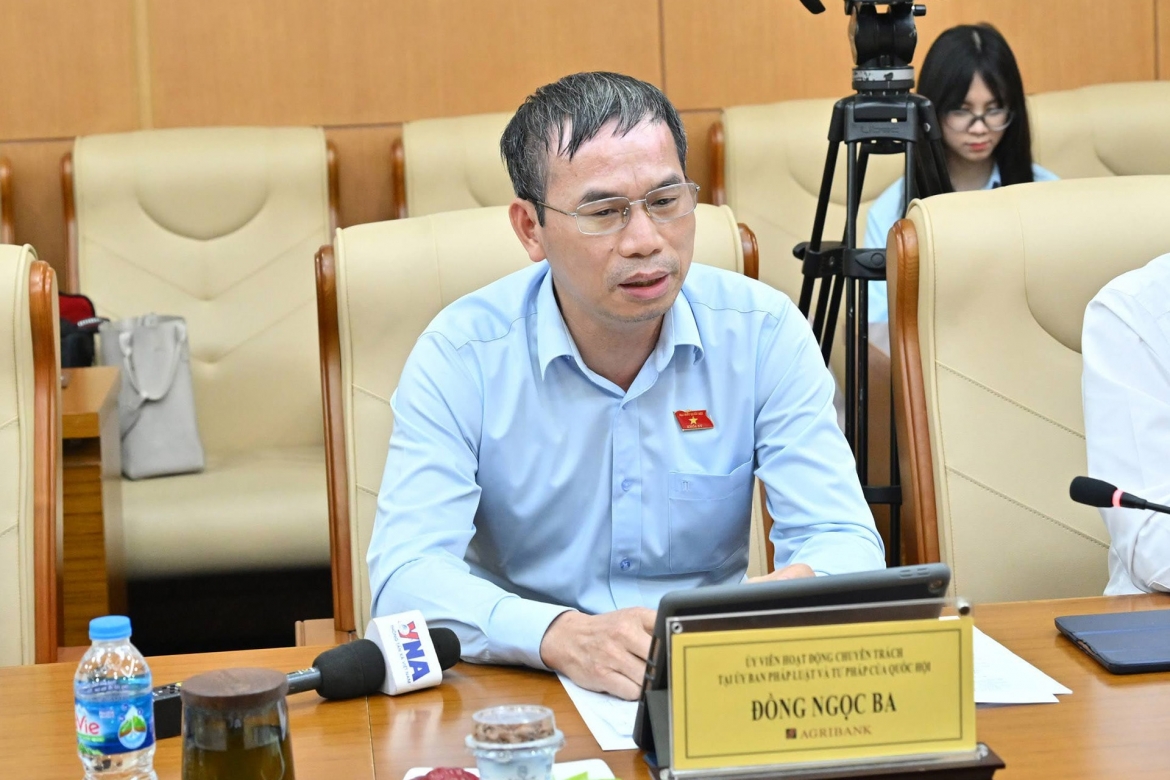 ĐBQH Đồng Ngọc Ba cho rằng, tư duy lập pháp phải chuyển từ quản lý sang kiến tạo để khơi thông các nguồn lực cho phát triển bền vững đất nước.