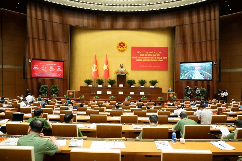 Hội nghị toàn quốc nghiên cứu, học tập, quán triệt và triển khai thực hiện Nghị quyết Hội nghị lần thứ 2, Ban Chấp hành Trung ương Đảng khóa XIV