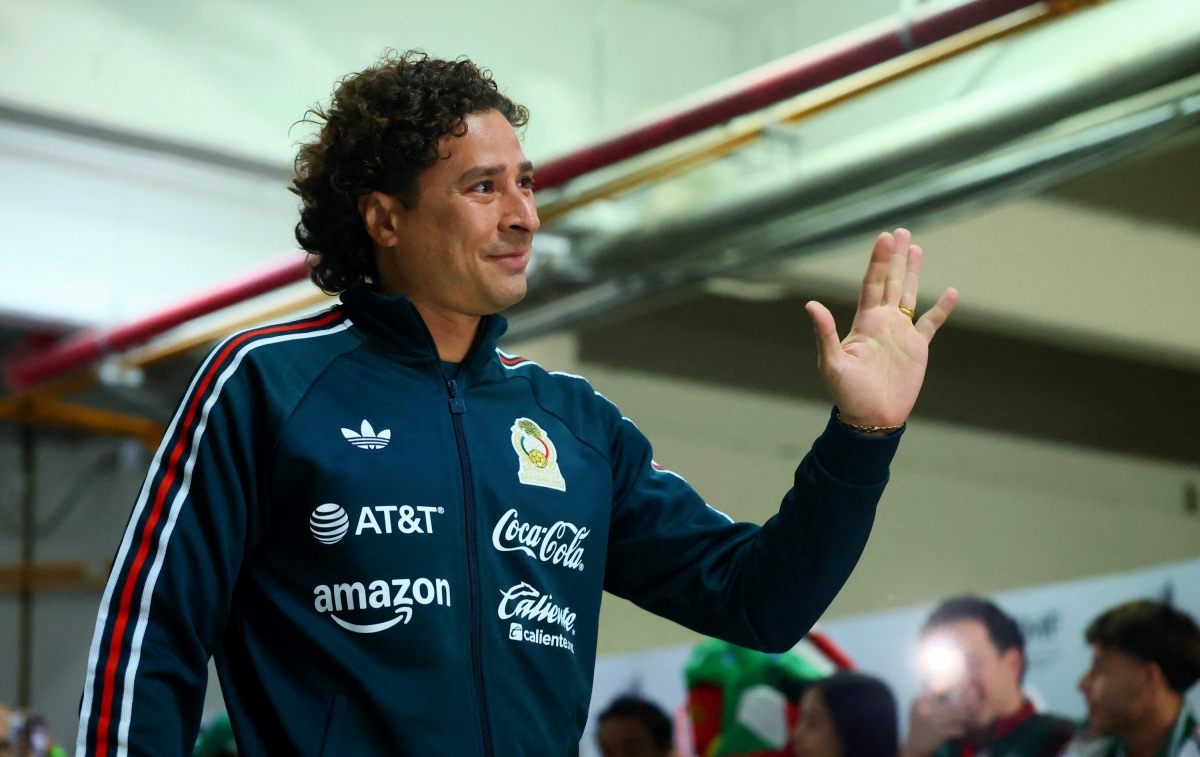 Ochoa trong đợt tập trung dịp FIFA Days tháng 3/2026 cùng ĐT Mexico. (Ảnh: Reuters)