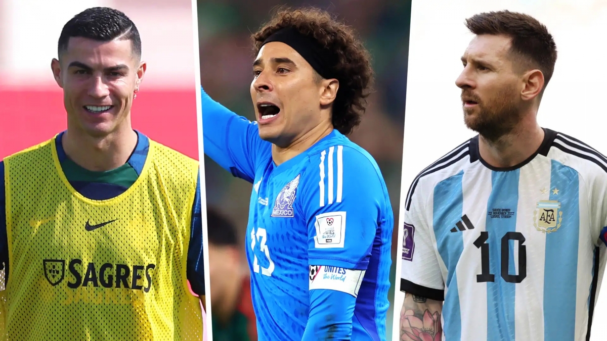 Guillermo Ochoa đứng trước dấu mốc lịch sử cùng Cristiano Ronaldo và Lionel Messi ở World Cup 2026. (Ảnh: GOAL)