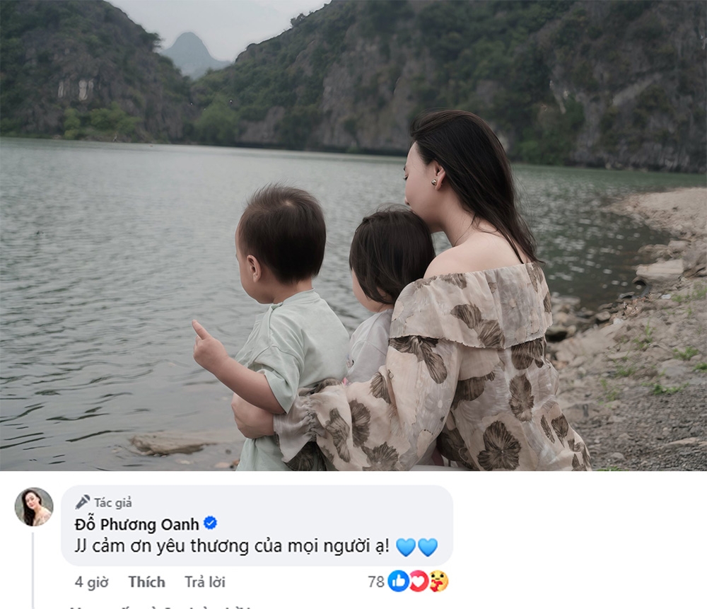 Lần đầu tiên Phương Oanh có chia sẻ trên MXH sau biến cố của Shark Bình: "JJ Cảm ơn yêu thương của mọi người ạ!".