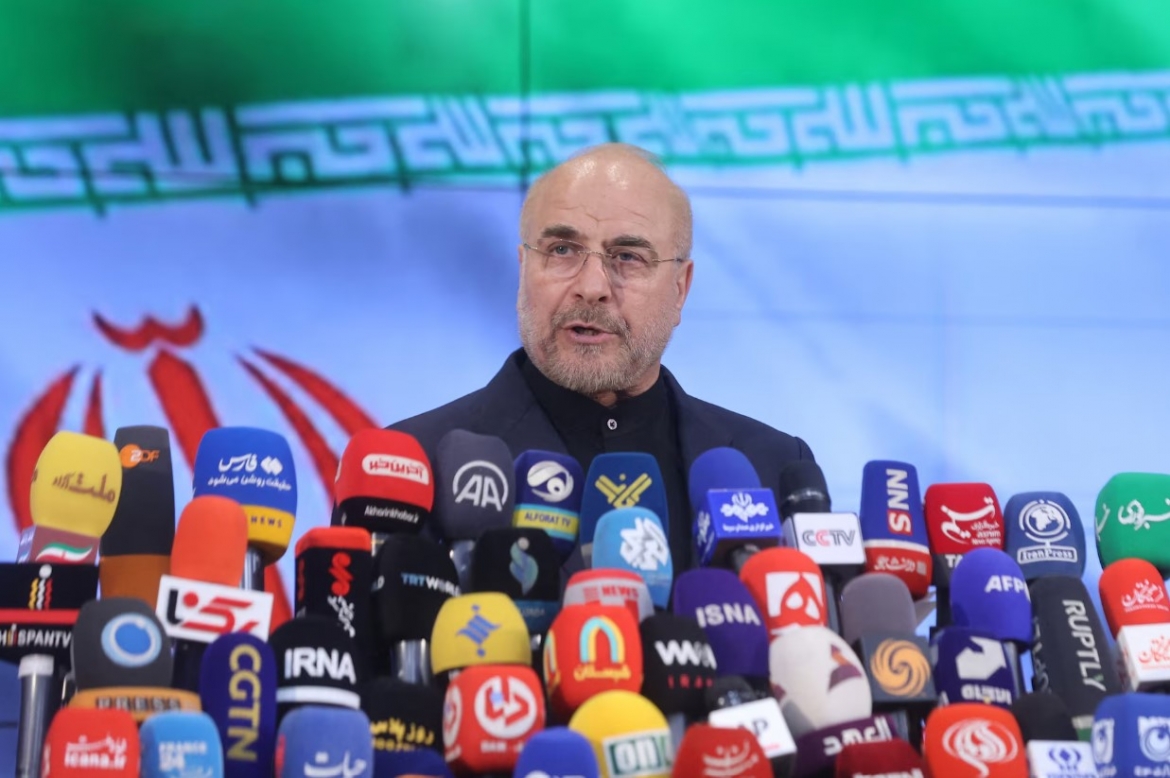 Chủ tịch Quốc hội Iran Mohammad Bagher Qalibaf. Ảnh: Reuters