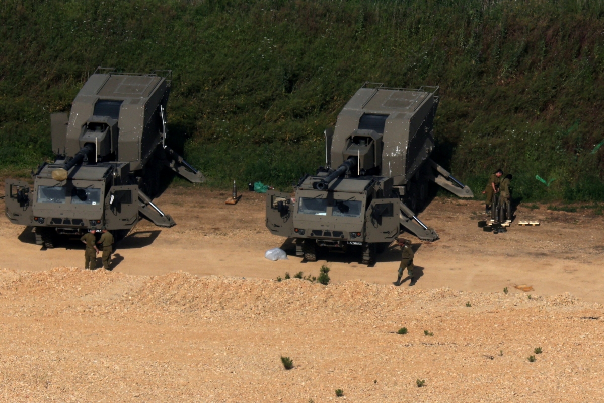 Lực lượng Israel tại khu vực biên giới Israel - Lebanon. Nguồn: Reuters