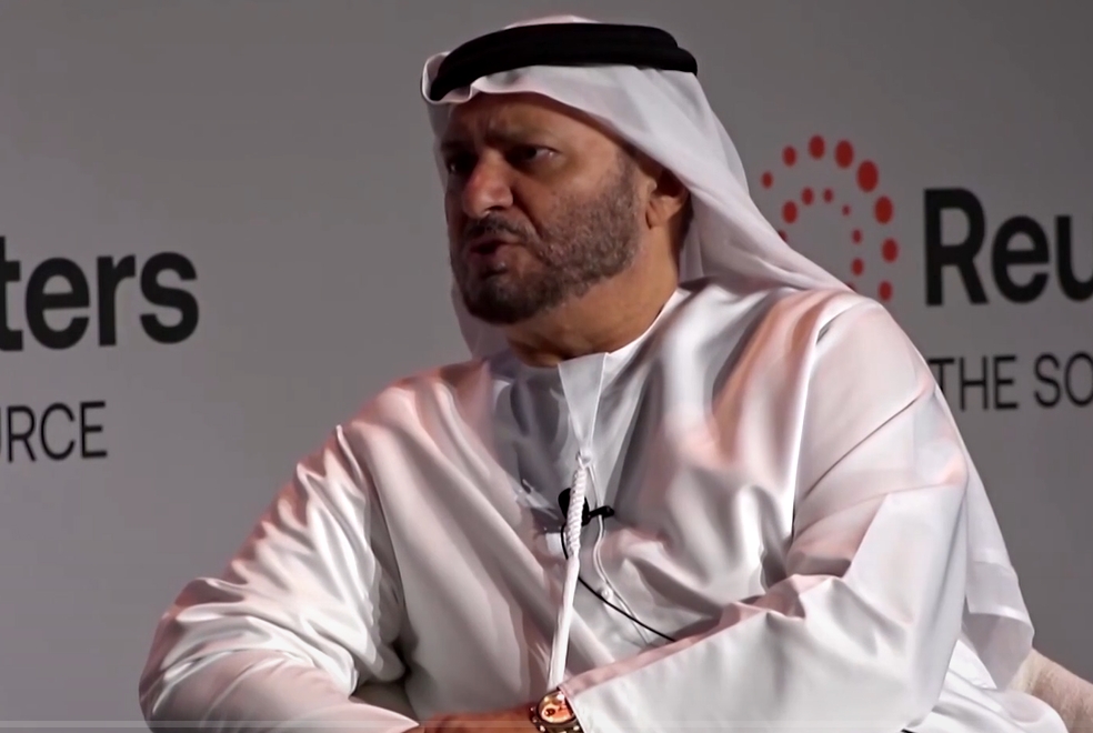 Cố vấn Tổng thống Các Tiểu vương quốc Arab Thống nhất (UAE), ông Anwar Gargash. (Ảnh: Reuters)