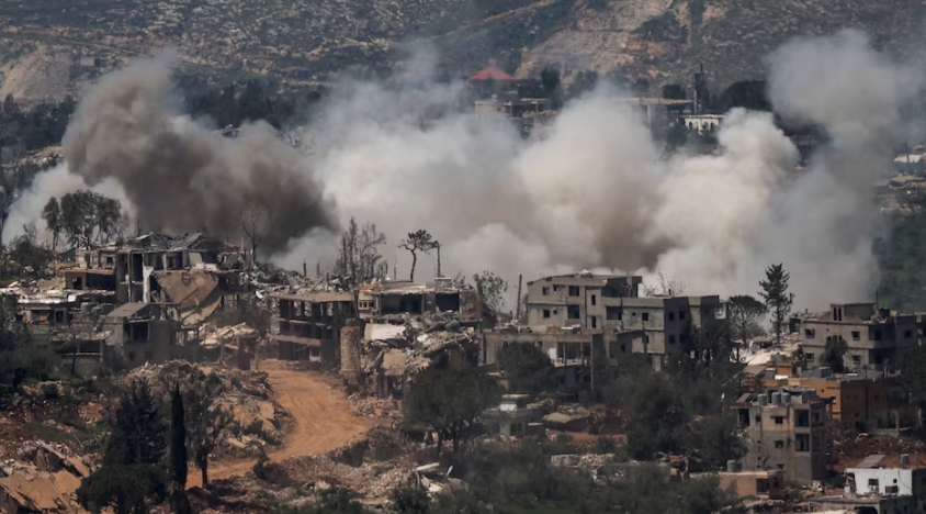 Israel tiếp tục các cuộc tấn công vào Lebanon. (Ảnh: Reuters)