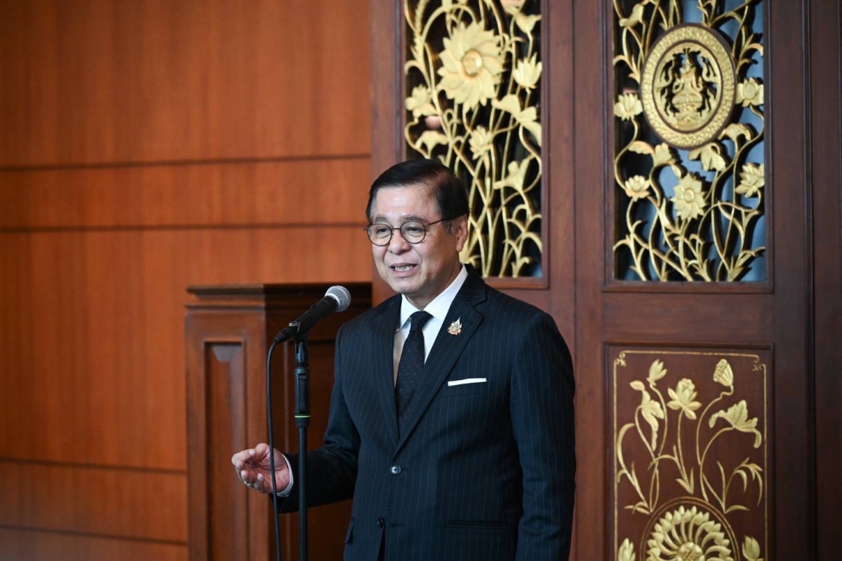 Phó Thủ tướng kiêm Bộ trưởng Ngoại giao Thái Lan Sihasak Phuangketkeow. Ảnh: MFA Thái Lan