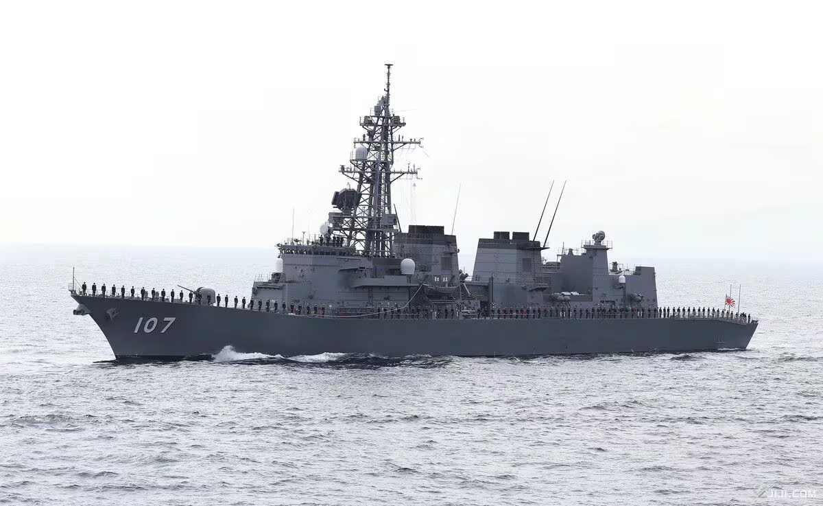 Tau khu trục Ikazuchi của Nhật Bản. Ảnh: Jiji Press