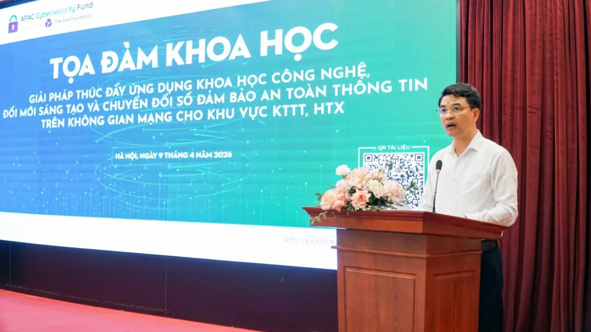 Ông Đinh Hồng Thái - Phó Chủ tịch Liên minh Hợp tác xã Việt Nam