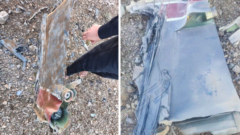 Mảnh vỡ từ máy bay Mỹ bị bắn rơi ngày 3/4. Ảnh: Reuters