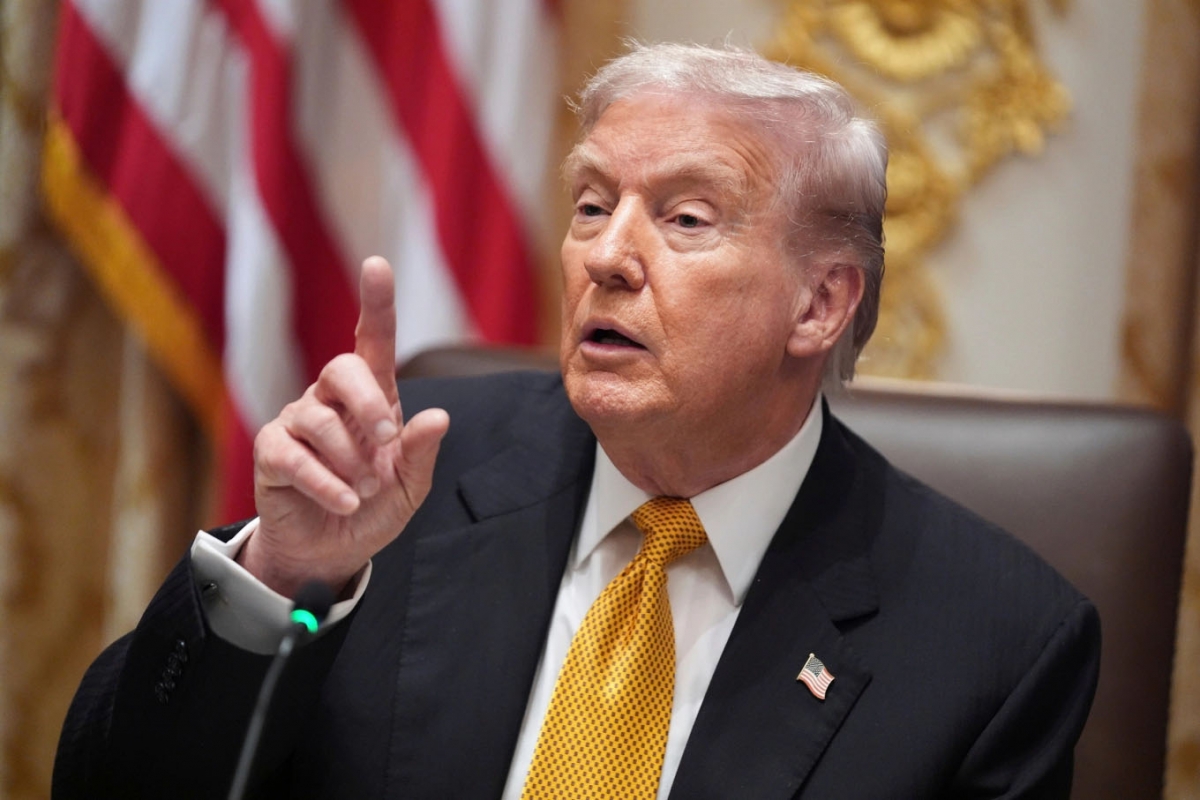 Tổng thống Donald Trump. Ảnh: AP.