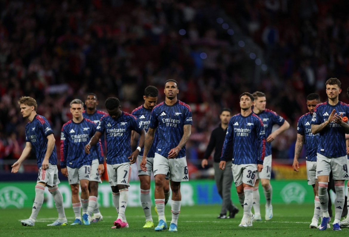 Arsenal hòa Atletico Madrid (Ảnh: Reuters).