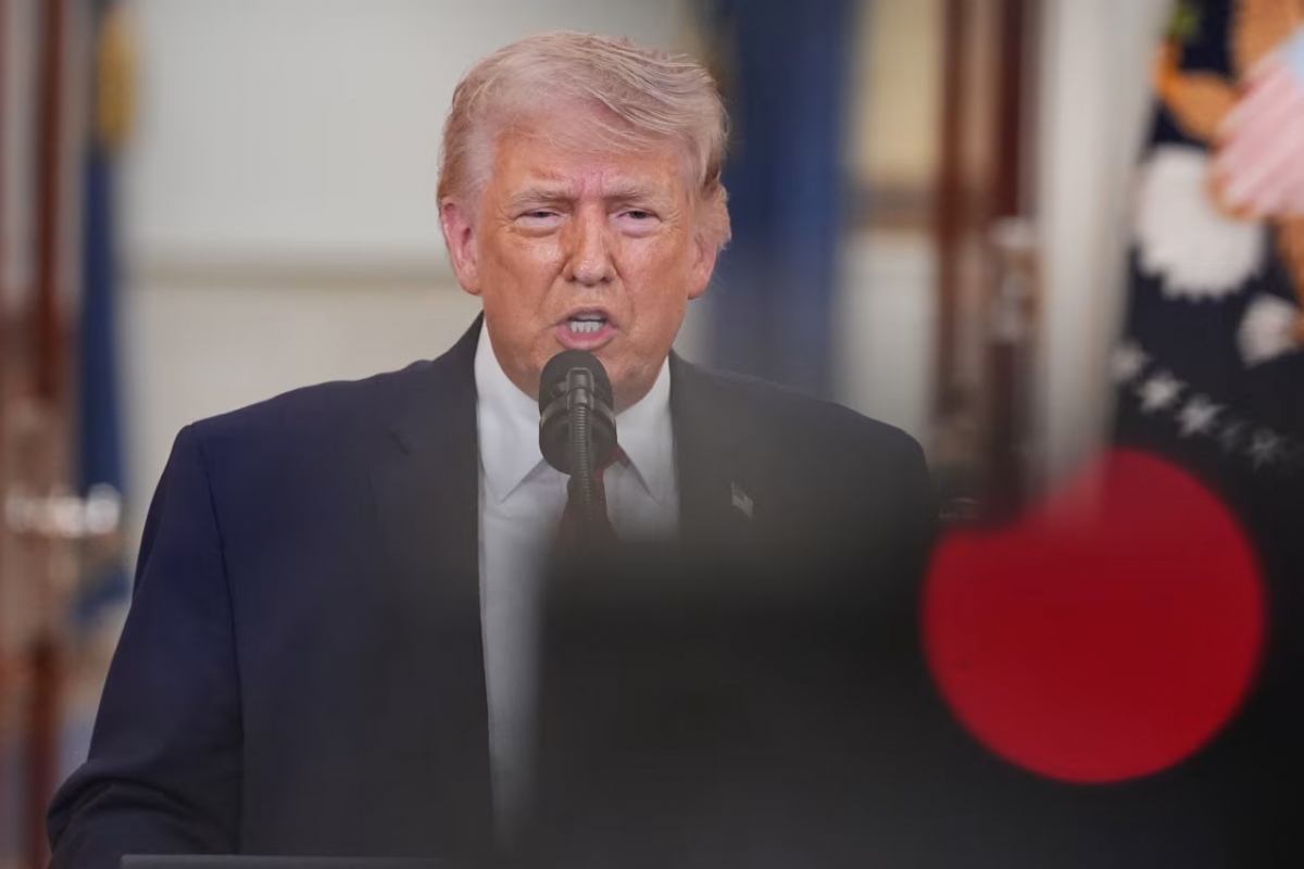 Tổng thống Mỹ Donald Trump. Ảnh: AP