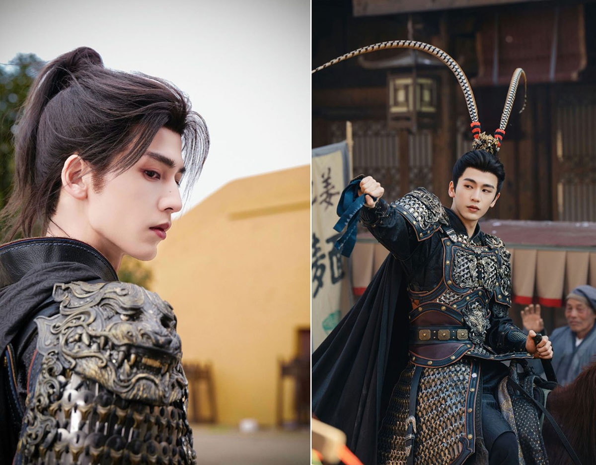 Tạo hình “tướng quân” của Trương Lăng Hách bị chỉ trích, chế giễu dữ dội. (Ảnh: Sina)