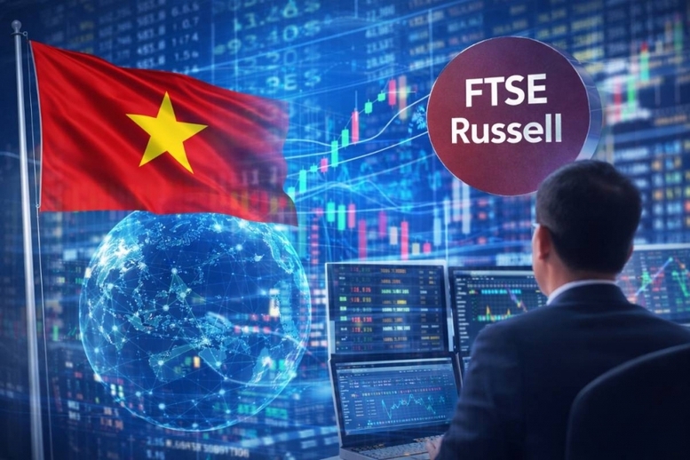FTSE Russell xác nhận nâng hạng thị trường chứng khoán Việt Nam vào 9/2026 (Ảnh minh họa: KT)