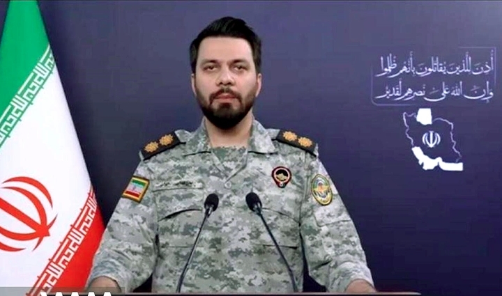 Ông Ebrahim Zolfaqari, người phát ngôn của quân đội Iran. Ảnh: WANA