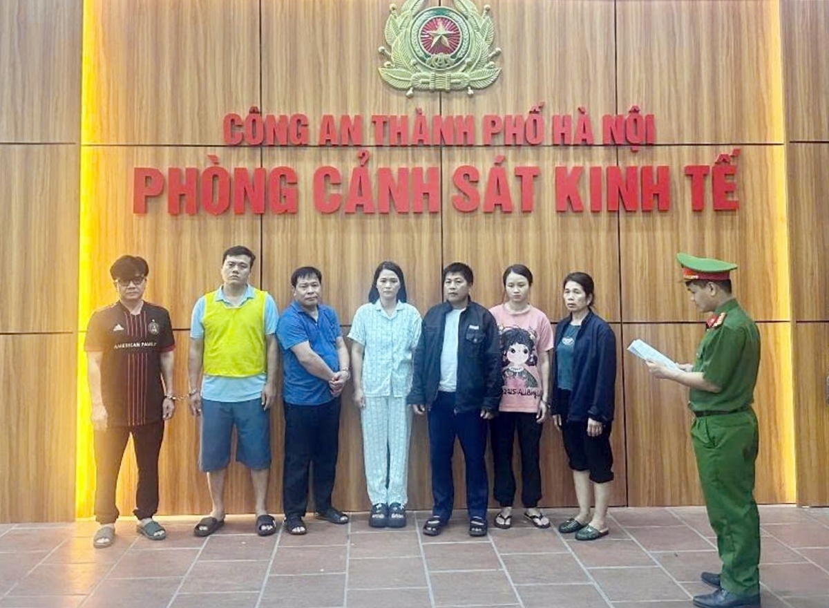 Các bị can trong vụ án