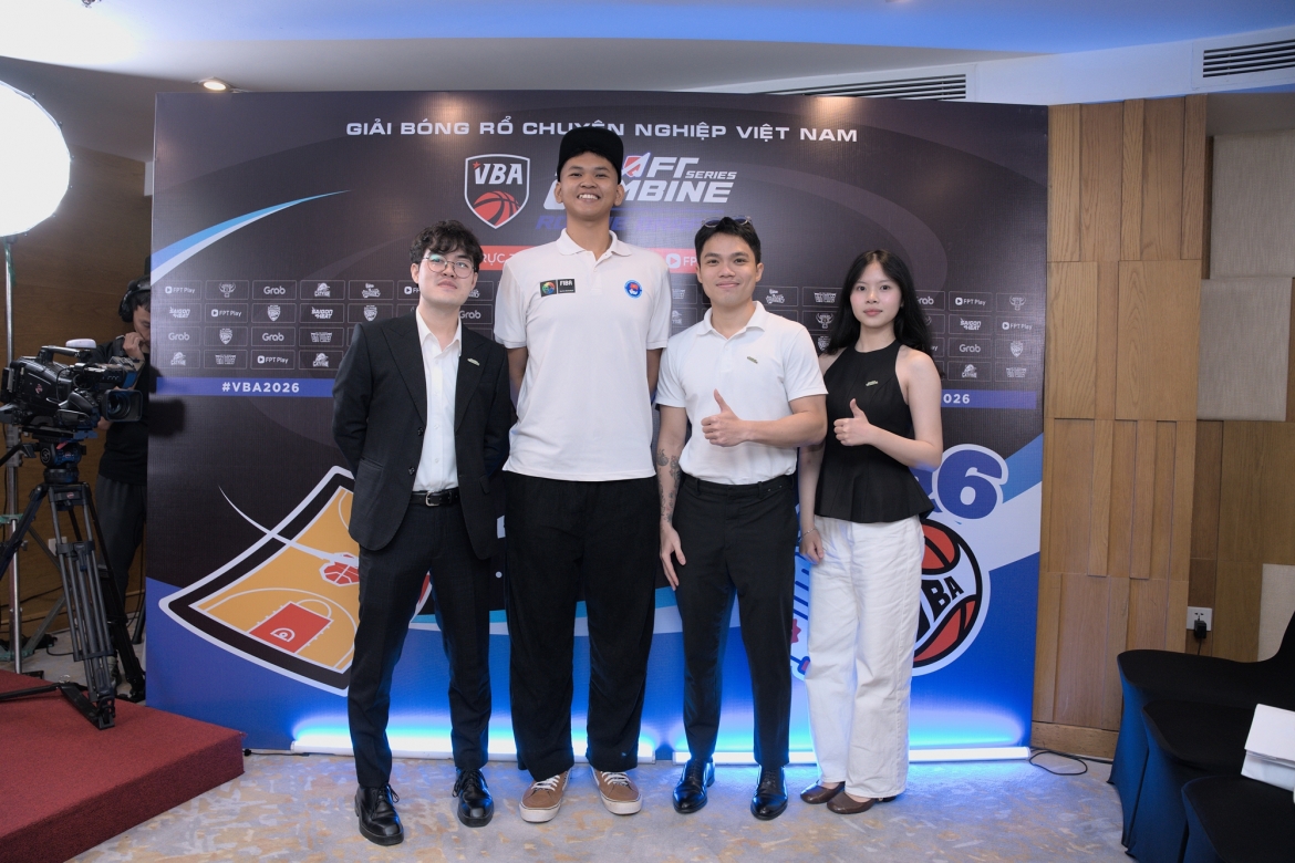 Lâm Bình Duy được CLB Cantho Catfish tuyển mộ ở lượt chọn đầu tiên