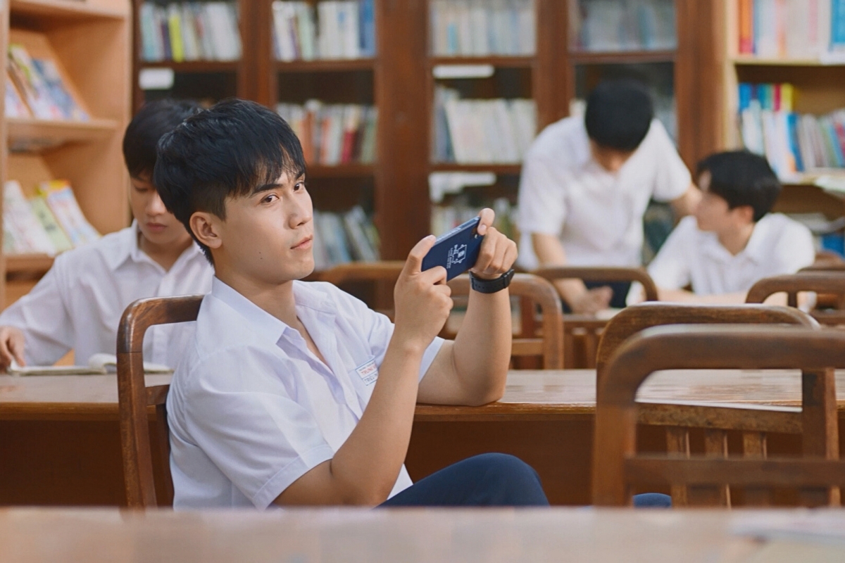 Tạo hình nam sinh trung học của Võ Điền Gia Huy