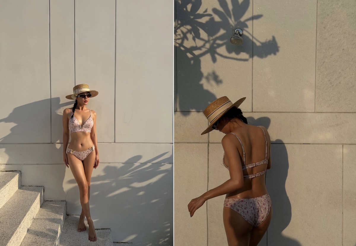 Văn Mai Hương gây chú ý mạnh khi tung bộ ảnh bikini giữa không gian mùa hè rực nắng. Body săn chắc, làn da nâu khỏe khoắn cùng thần thái tự tin giúp nữ ca sĩ nhanh chóng trở thành tâm điểm bàn luận trên mạng xã hội.