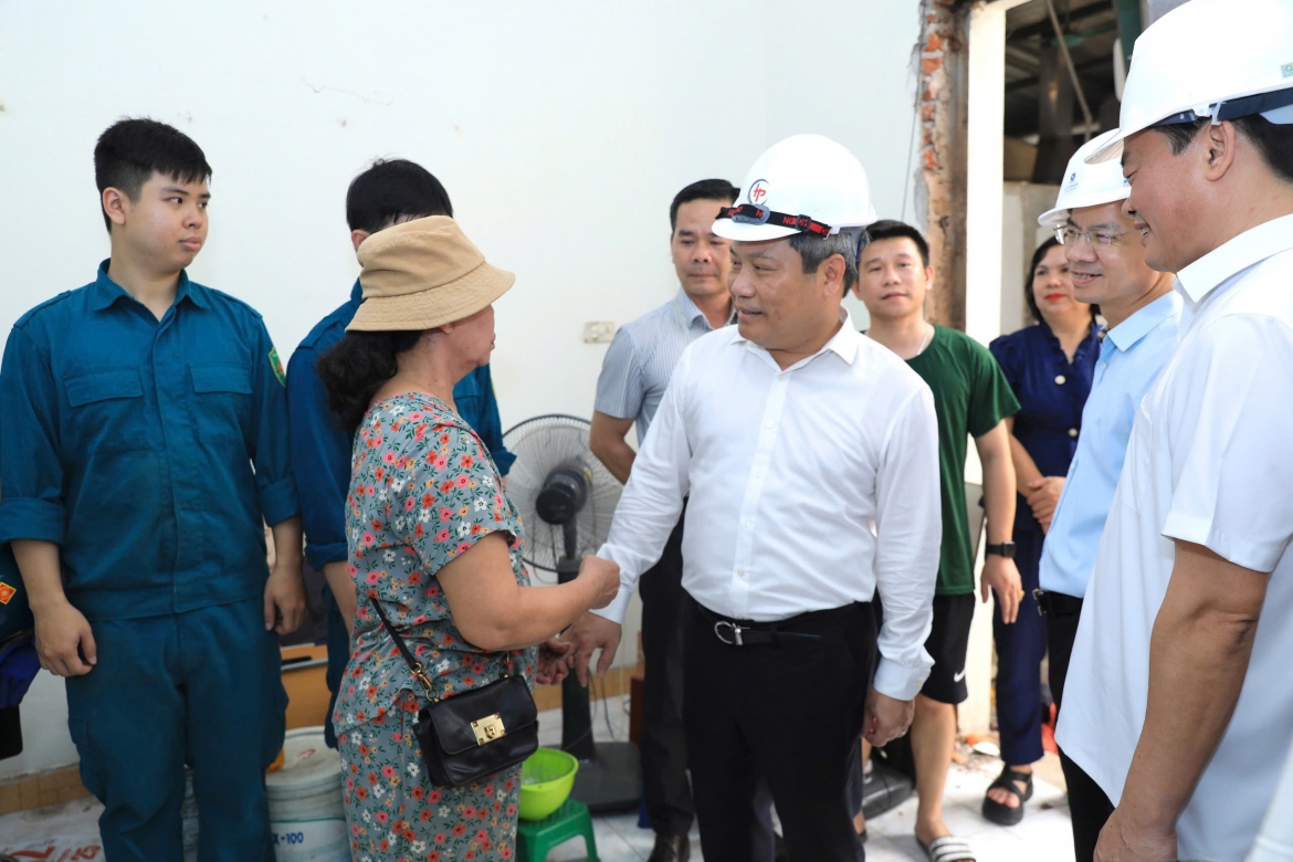 Ông Vũ Đại Thắng yêu cầu bảo đảm tối đa quyền lợi hợp pháp, chính đáng của người dân trong quá trình thu hồi đất, bố trí tái định cư phục vụ các dự án.