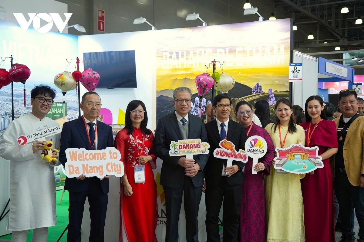 Ngành du lịch Đà Nẵng tham gia Hội chợ Du lịch Quốc tế MITT Moscow, Nga vào tháng 3/2026. Ảnh: VOV-Moscow