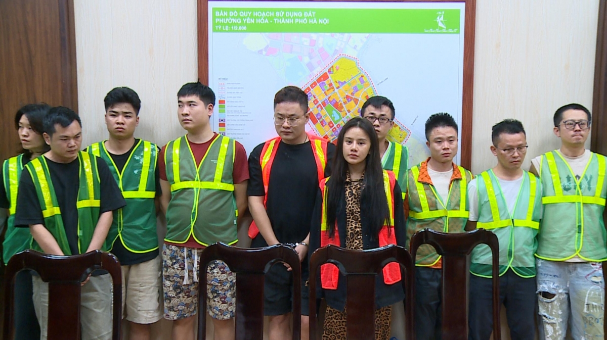 Các đối tượng người nước ngoài nhập cảnh vào Việt Nam thực hiện hành vi lừa đảo trực tuyến, tổ chức đánh bạc. 