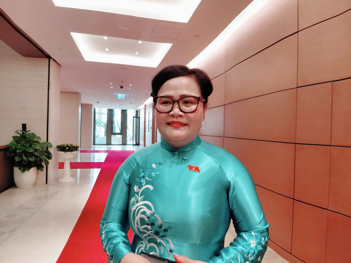 Đại biểu Nguyễn Thị Sửu Phó trưởng đoàn Đại biểu Quốc hội TP Huế