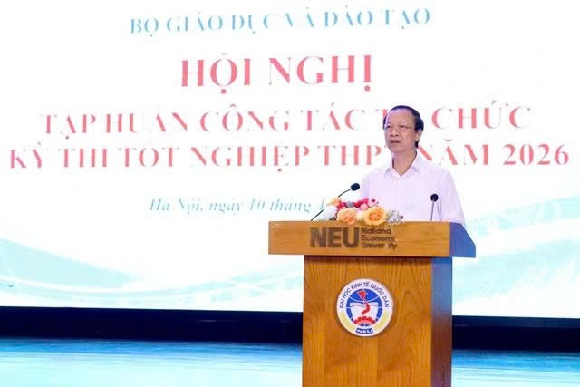 Thứ trưởng Thường trực Phạm Ngọc Thưởng - Trưởng Ban Chỉ đạo thi cấp quốc gia Kỳ thi tốt nghiệp THPT