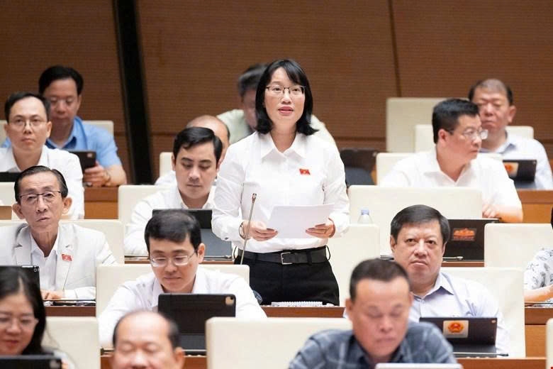 Đại biểu Trần Thị Diệu Thúy (Đoàn TP.HCM)
