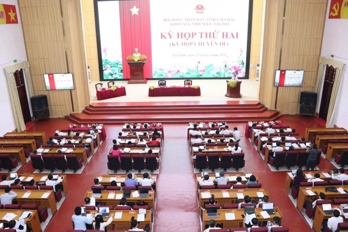 Quang cảnh kỳ họp.