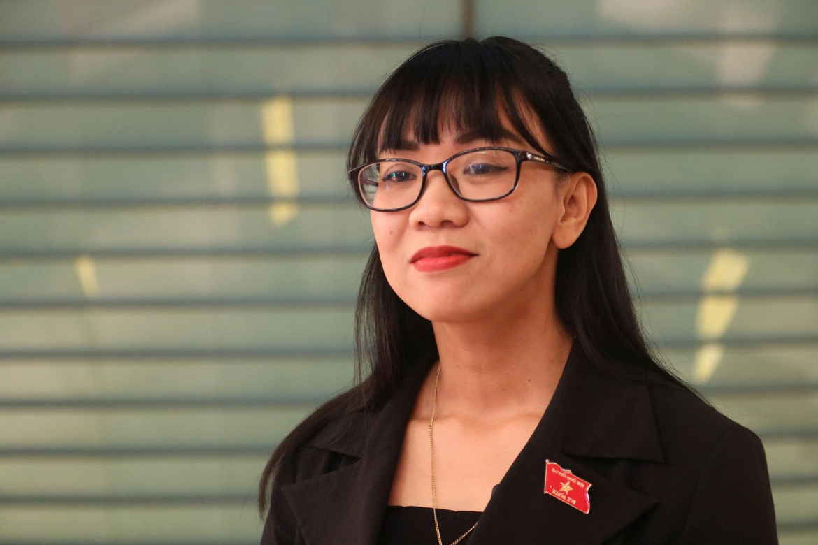 Đại biểu Trịnh Thị Tú Anh (Đoàn ĐBQH tỉnh Lâm Đồng)