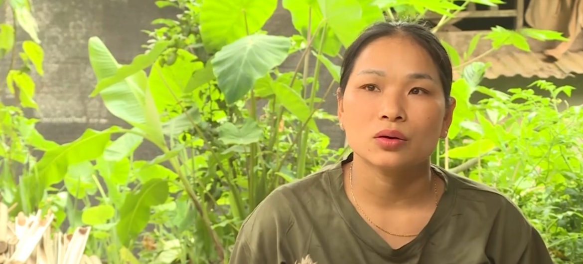 Bà Lò Thị Lơi, bản Xa Mang xã Sơn Điện, tỉnh Thanh Hoá (ảnh BTH)