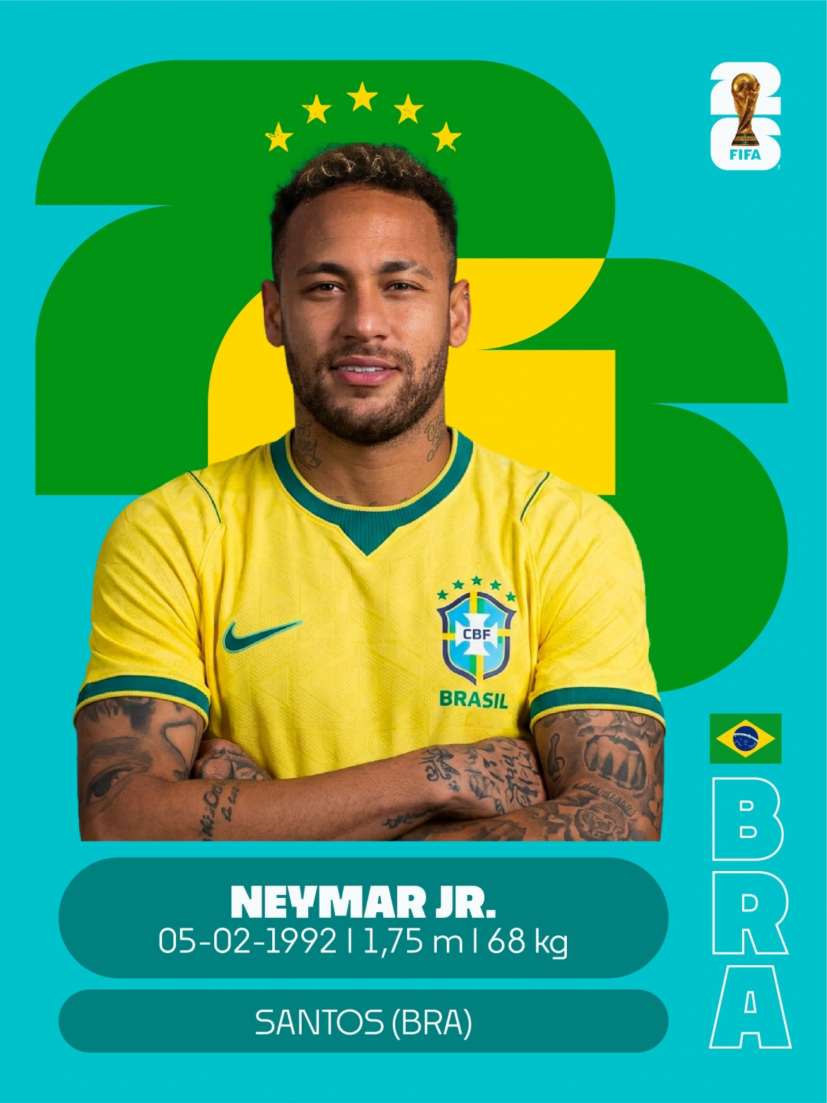 Số áo 10 - Neymar Jr.