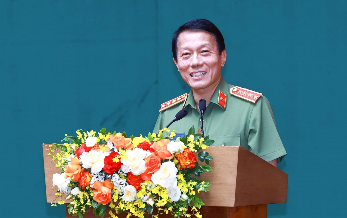 Bộ trưởng Lương Tam Quang phát biểu tại buổi gặp mặt