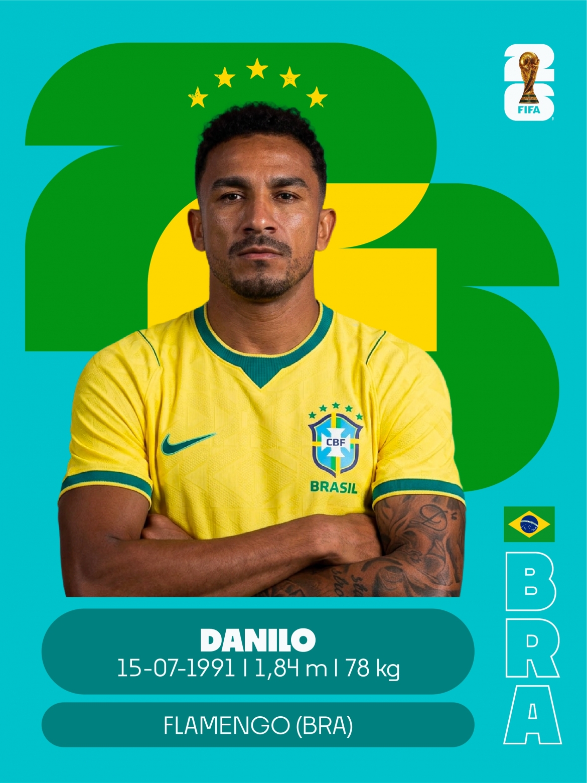 Số áo 13 - Danilo