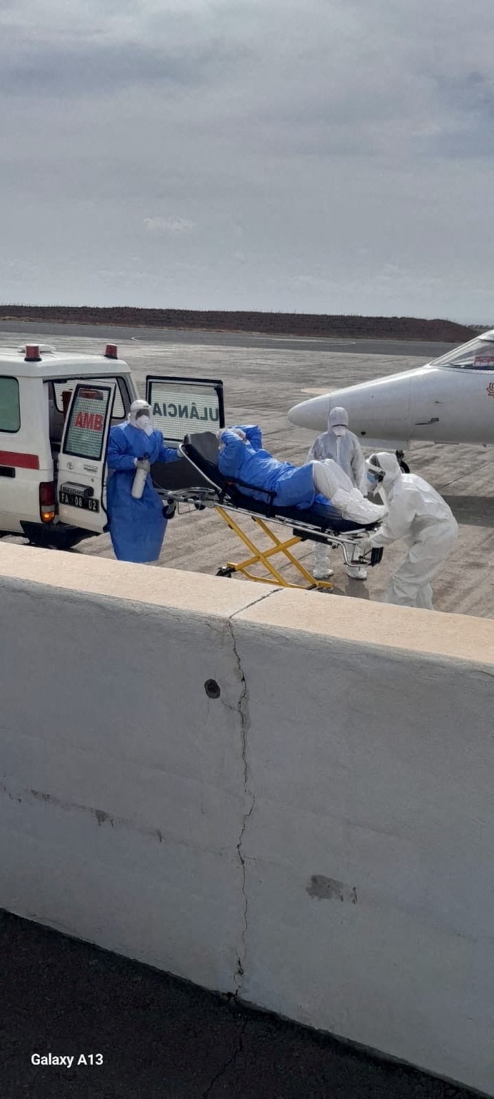 Một bệnh nhân nhiễm Virus hanta (ảnh Reuters)