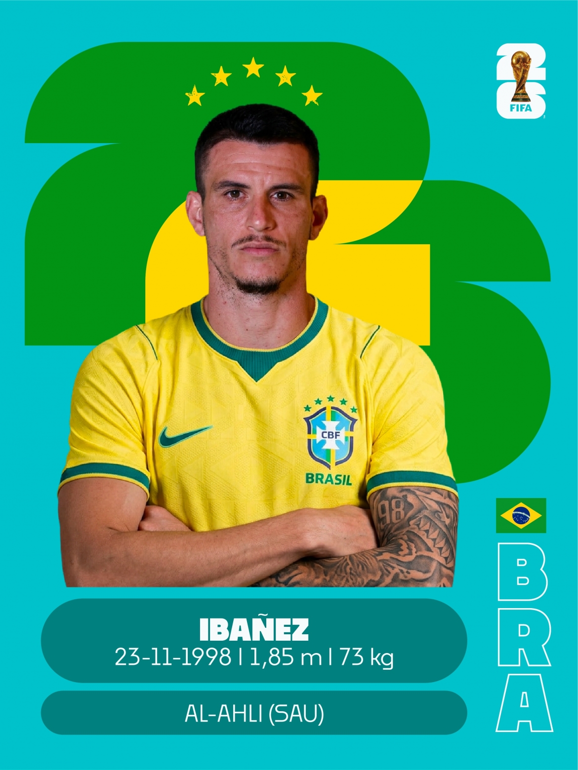 Số áo 24 - Ibañez