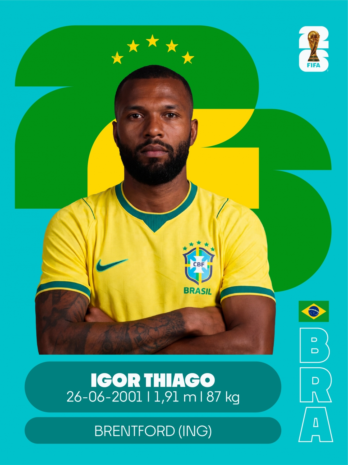 Số áo 25 - Igor Thiago
