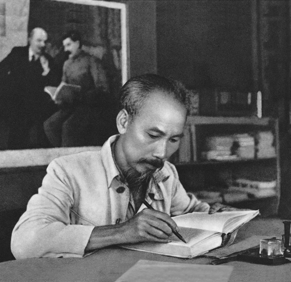 Chủ tịch Hồ Chí Minh. Ảnh tư liệu