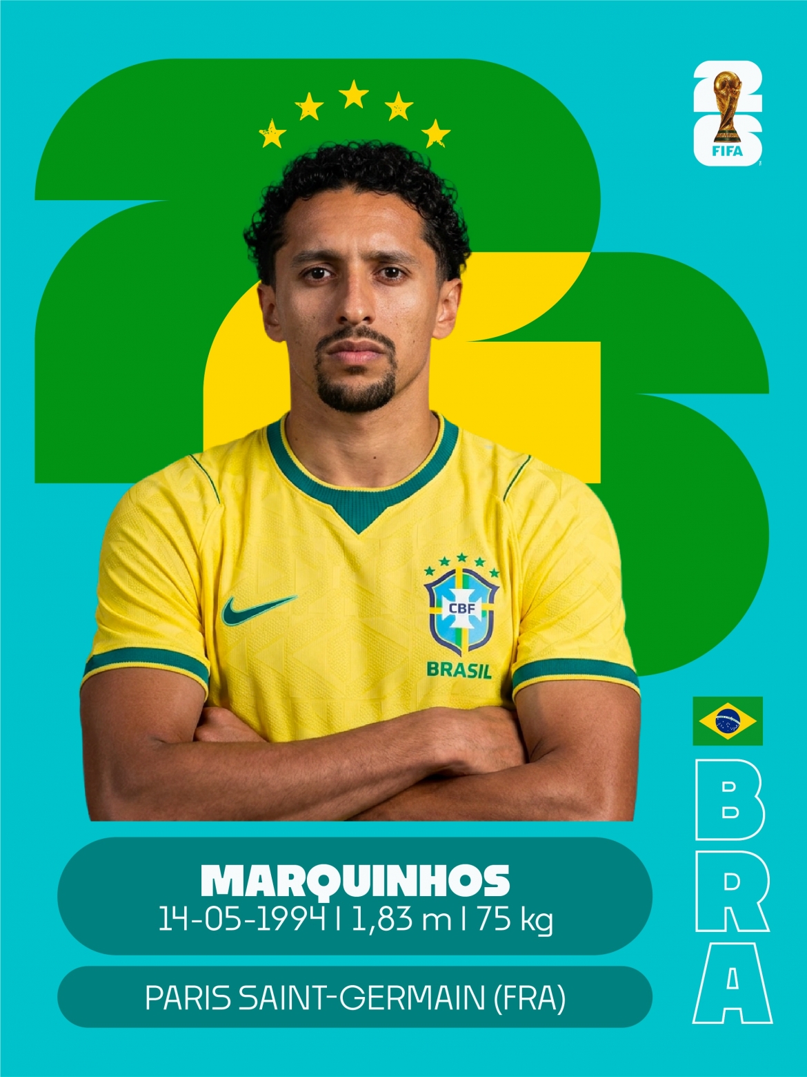 Số áo 4 - Marquinhos