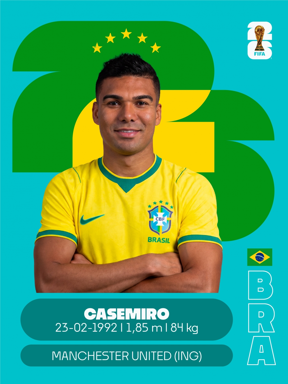 Số áo 5 - Casemiro