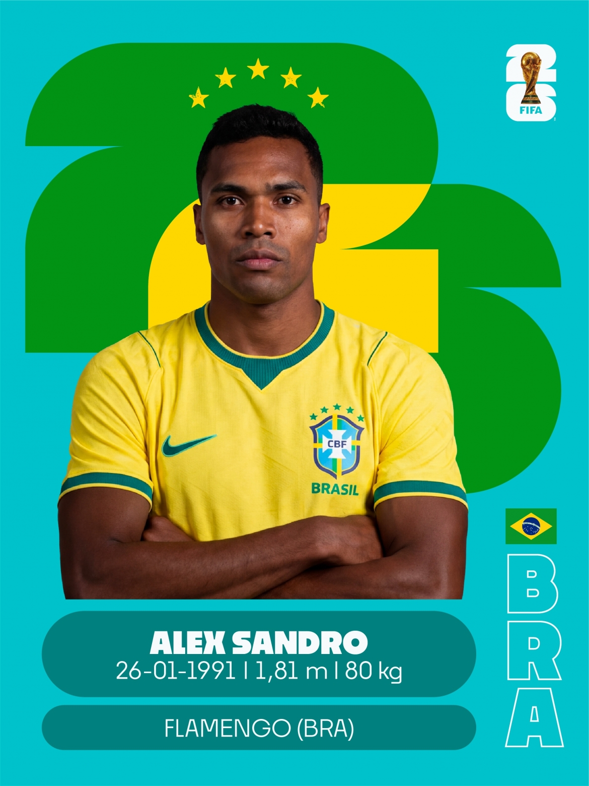 Số áo 6 - Alex Sandro