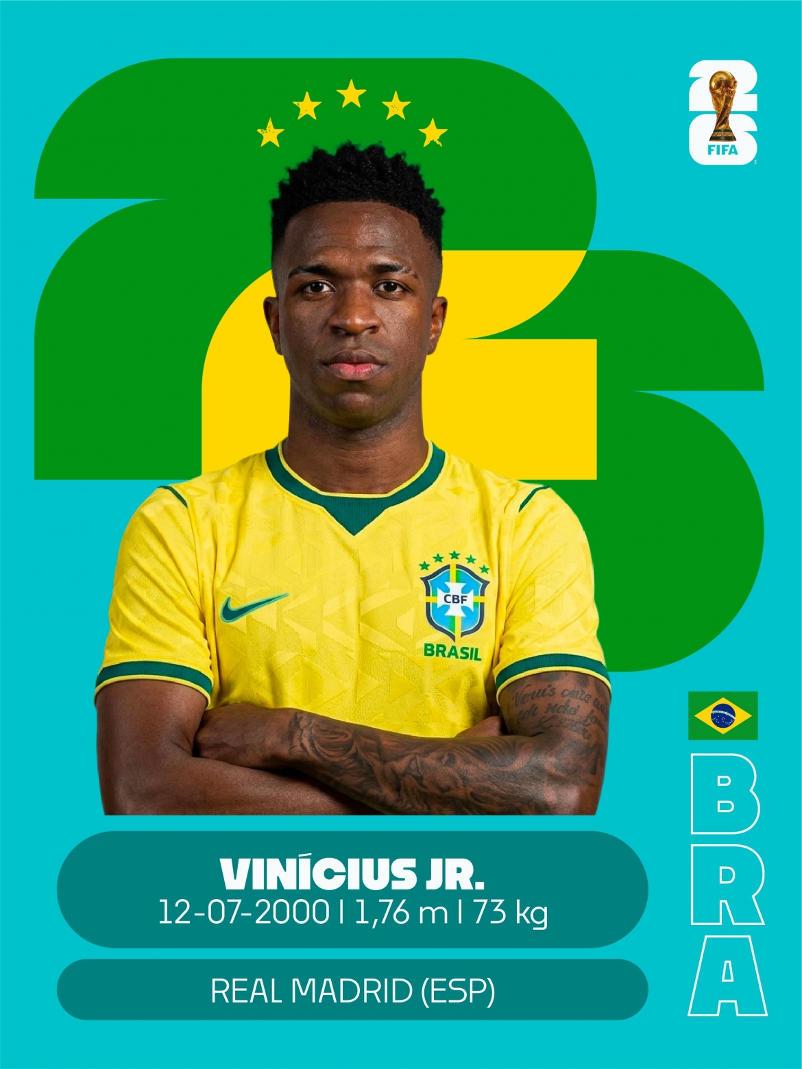 Số áo 7 - Vini Jr