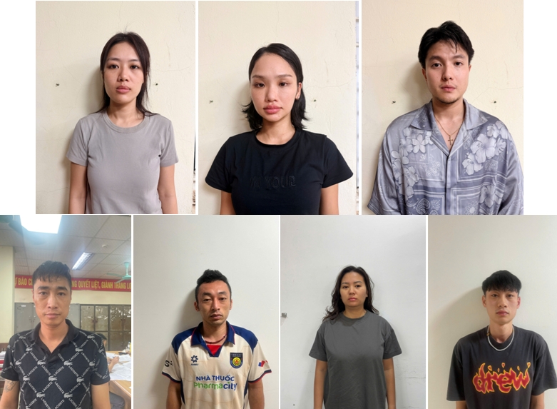 Ca sĩ Miu Lê và các đối tượng trong vụ án