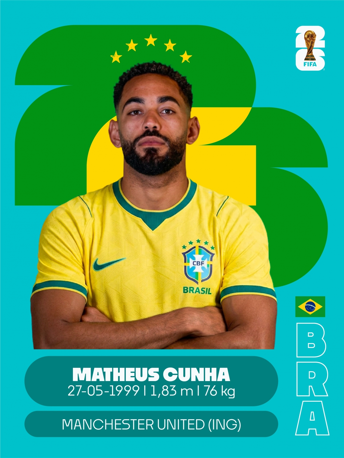 Số áo 9 - M. Cunha