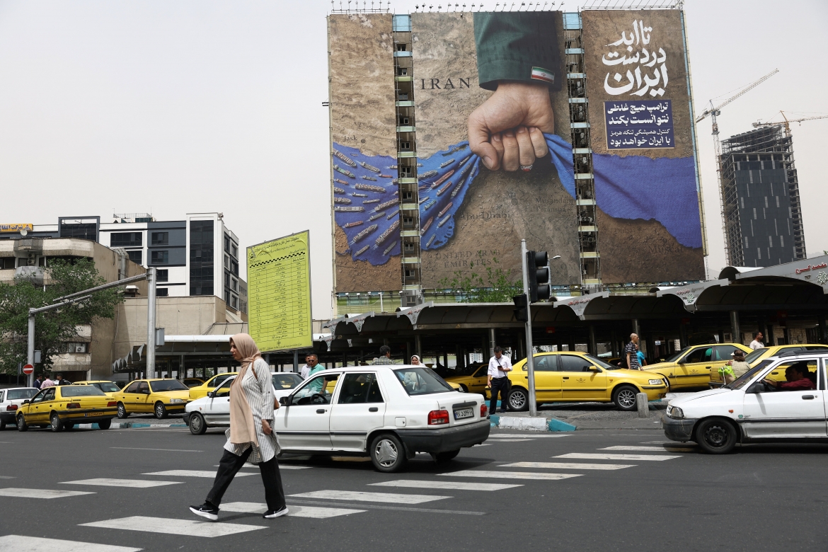 Đường phố Tehran. Ảnh: Reuters
