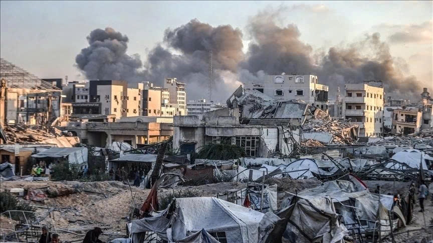 Israel đã tăng cường các cuộc tấn công nhằm vào Dải Gaza trong 5 tuần qua. Ảnh: Reuters