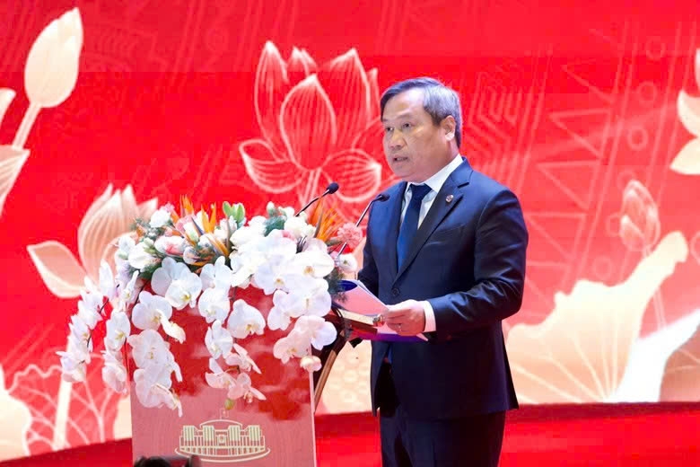 Chủ tịch UBND TP Hà Nội Vũ Đại Thắng phát biểu tại Hội nghị HĐND toàn quốc triển khai phương hướng, nhiệm vụ nhiệm kỳ 2026 - 2031