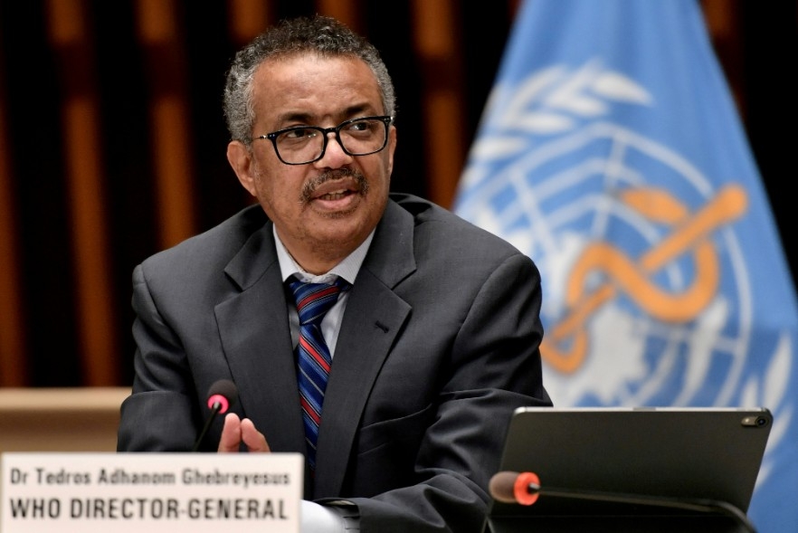 Tổng Giám đốc Tổ chức Y tế Thế giới (WHO) Tedros Adhanom Ghebreyesus. Ảnh: Reuters